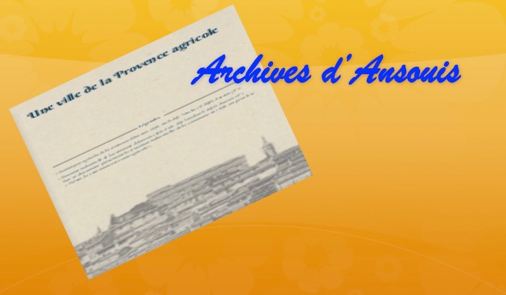 Archives d’Ansouis